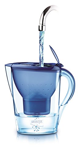 Brita Wasserfilter Starterpaket Marella, inkl. 3 Maxtra inklusive Filterkartuschen blau