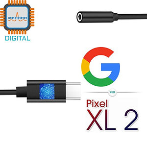 USB C auf 3,5 mm Kopfhörer-Adapter für Google Pixel 2 / Pixel 2 XL / Essential Telefon / Motorola Moto Z / HTC U11 / HTC Essential PH-1