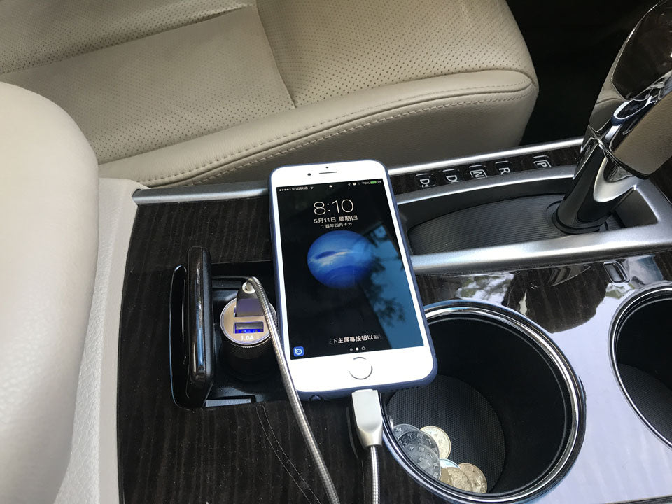 Auto USB Dual Ladegerät für iPhone 6s 6 Plus 5 5s 7, Galaxy S8, S7, S6 usw.