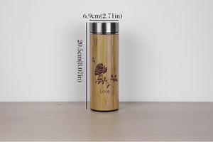 400ml Bamboo Thermosflasche