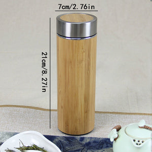 400ml Bamboo Thermosflasche